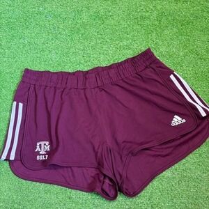 Adidas Women's XL Maroon Aggies Texas A&M Golf Sporty Active Shorts